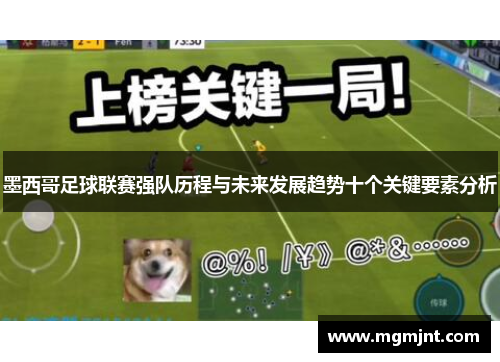 墨西哥足球联赛强队历程与未来发展趋势十个关键要素分析